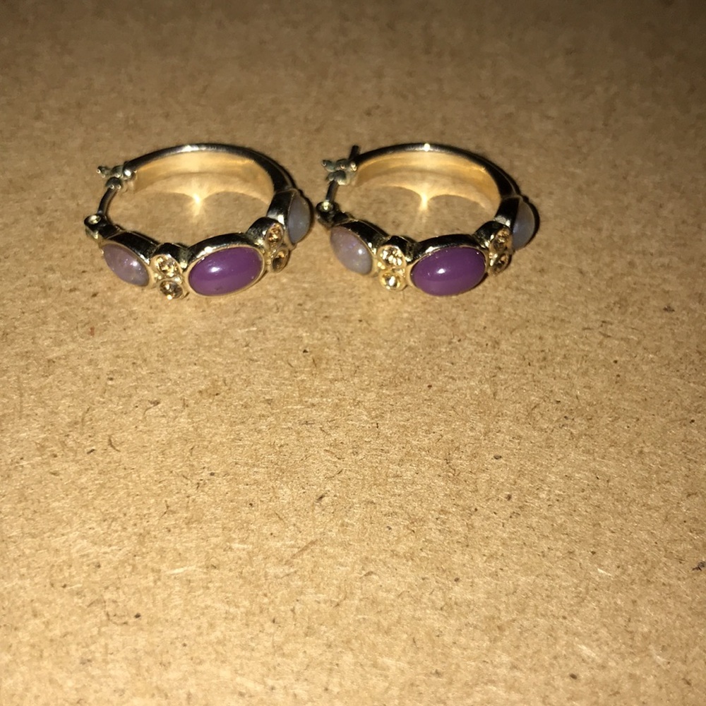 Hoop earrings